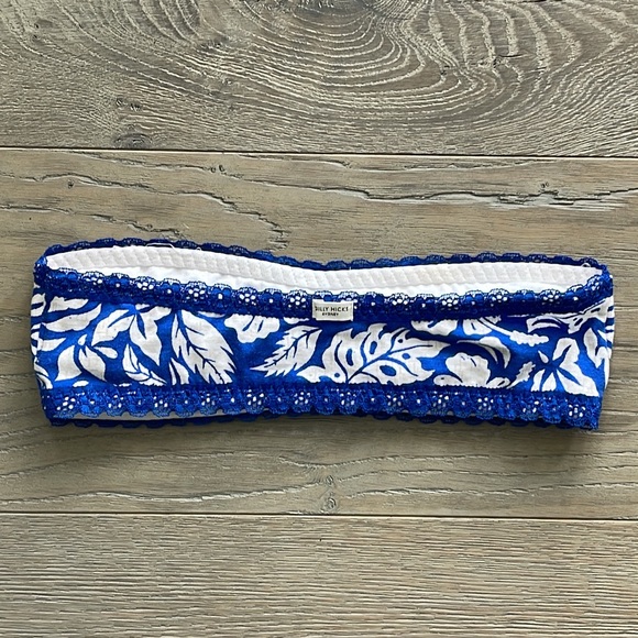 NWOT Gilly Hicks Ruched Bandeau Top  Size S - Picture 3 of 5